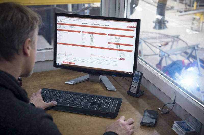 Mithilfe des webbasierten Schweißmanagementsystems lassen sich die Produktivität steigern und die Kosten senken. (Bild: ewm)