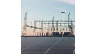 Das Solarkraftwerk in Kamuthi mit einem Umspannwerk von ABB liefert bei voller Last 10 Prozent der gesamten indischen Solarenergie. (ABB)