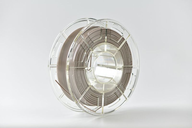 Das neue PEEK-Filament mit dem Handelsnamen Vestakeep i4 3DF von Evonik basiert auf dem hochviskosen Hochleistungskunststoff Vestakeep i4 G.  (Evonik)