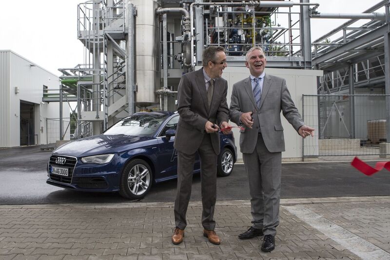 Der Audi A3 Sportback G-tron, der Ende des Jahres auf dem Markt startet, verbraucht im Mittel pro 100 km weniger als 3,5 kg E-gas. (Bild: Audi)