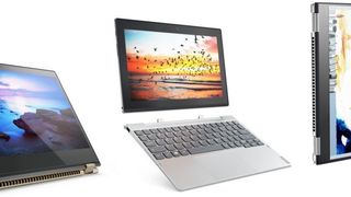Windows-Trio von Lenovo auf dem MWC: Yoga 520, Miix 320 und Yoga 720. (lenovo)