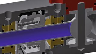 Beim neu entwickelten Koaxialventil AS kann die Abdichtung des Schaltrohrs durch einen wechselbaren Sitz erneuert werden. (Bild: Hillinger)