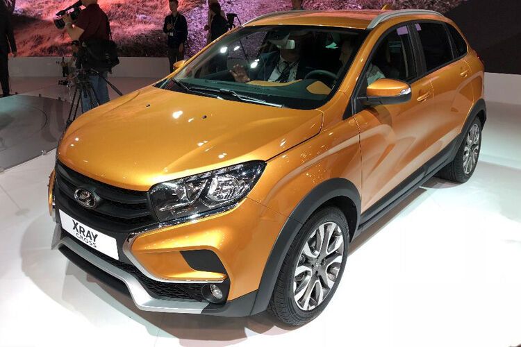 Das Thema der auch in Russland begehrten SUV bedient aber auch der kompakte X-Ray. (Bild: sp-x)