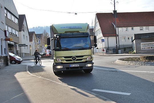 Weil Verteiler-Lkw vor allem im Stadtverkehr laufen, sind sie für Hybridantriebe prädestiniert. (Archiv: Vogel Business Media)