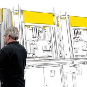 Die „Fleximon“-Anlage hat Harting gemeinsam mit der Universität Bielefeld (CoR-Lab & Citec) entwickelt. Sie zeigt, wie die Modifikation eines Arbeitsplans auf Ebene des ERP-Systems zur Veränderung des Anlagenverhaltens führt, ohne dass dafür explizit eine Programmierung notwendig ist.