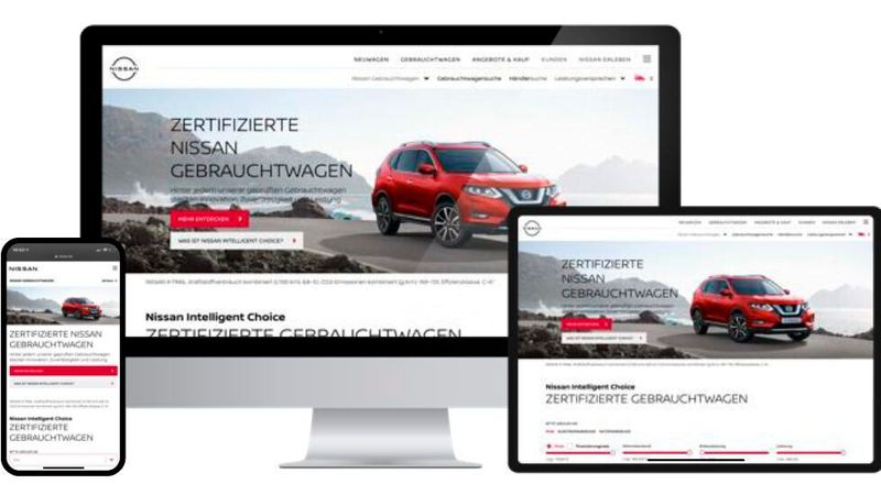 Nissan hat eine neue Gebrauchtwagenplattform entwickelt. (Bild:  Nissan)
