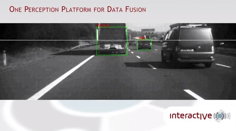 Der Perception Layer hilft bei der Erkennung etwa anderer Fahrzeuge (interactIVe)