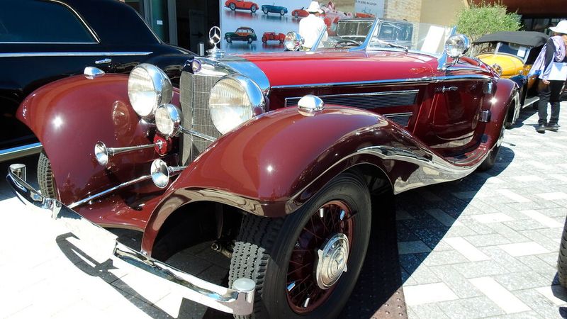Der 1937 Mercedes-Benz 540K Sindelfingen Roadster erzielte 9.905.000 Dollar. (Bild: Classic Analytics)