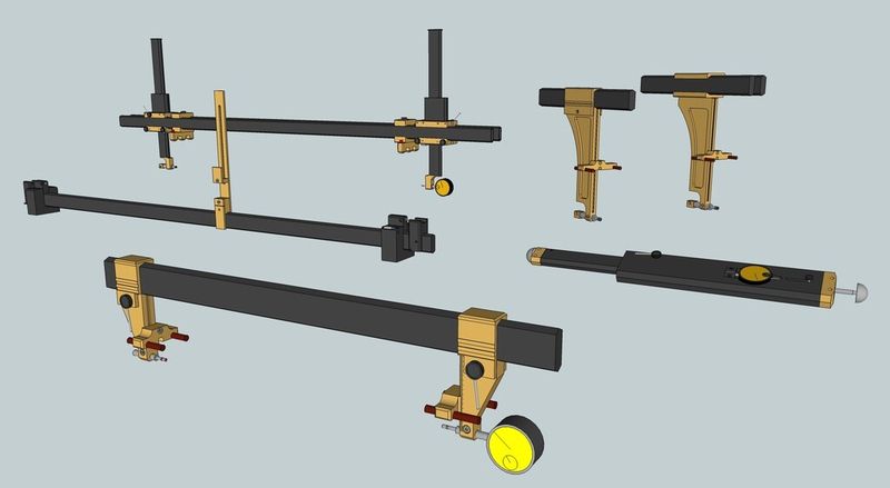 Die Karbon-Messmittel von Easy-Metric können Durchmesser von bis zu 8 m in bis zu 300 mm Eintauchtiefe erfassen. Instrumente mit längeren Messschenkeln lassen sich bei Bedarf ebenfalls realisieren. (Bild: Easy-Metric)