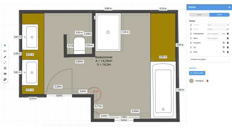 BSFZ-Siegel für Innovation: Der 2D-Grundrissplaner von Immersight(Bild:  Immersight)
