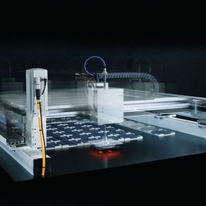Berührungsloses High-Speed-Handling EXCH: Das kartesische High-Speed-H-Portal ist 30 % schneller als jedes konventionelle kartesische Handling – und das bei vergleichbaren Einstandskosten, so die Angaben des Herstellers.