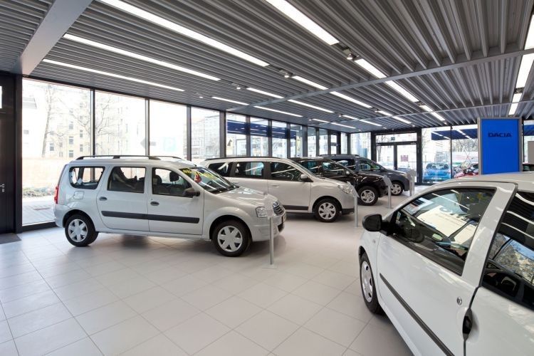 Das Autohaus König in Berlin entschied sich ebenfalls für die Pavillonbauweise. (Foto: Rohr)
