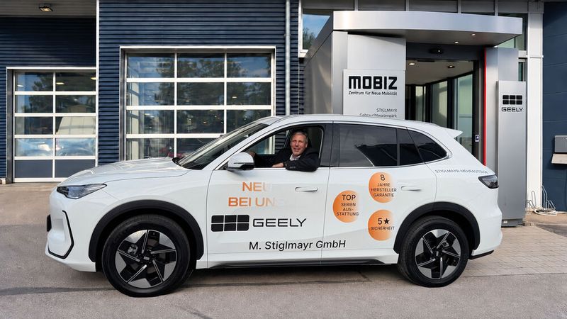 Michael Stiglmayr, Geschäftsführer des Autohauses Stiglmayr, setzt große Erwartungen in die chinesische Marke.(Bild:  Stiglmayr)