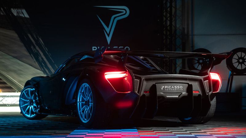 Das Aerodynamik-Konzept sorgt für Abtrieb bei hohem Tempo. (Bild: Picasso Automotive)