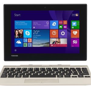 Das Satellite Click Mini von Toshiba basiert auf einem Atom-Prozessor von Intel. Das 8,9-Zoll-Tablet ist mit einem WUXGA-Display mit 1.920 x 1.200 Pixel ausgestattet.