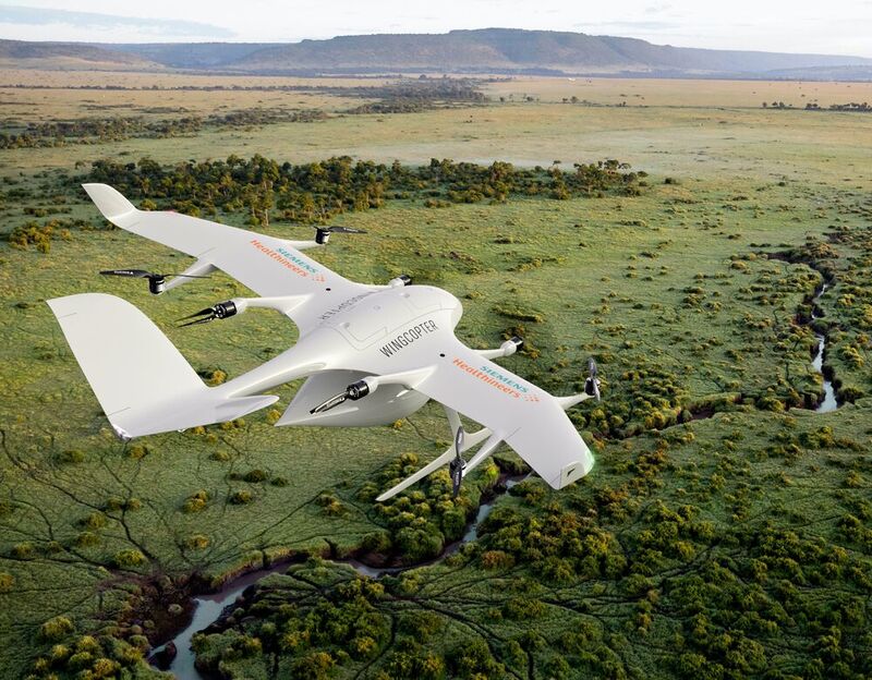 Bessere Gesundheitsversorgung in Afrika! Siemens Healthineers und Wingcopter arbeiten nun zusammen, um bestehende Lücken im afrikanischen Gesundheitsnetzwerk per Drohnentransport von medizinischen Gütern und Laborproben zu schließen. Hier mehr dazu ...