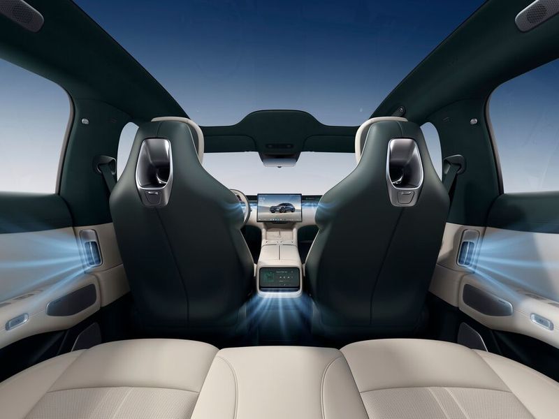 Auch hinten geht es luftig zu. (Bild: Xiaomi)