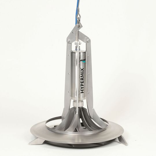 Der robuste Edelstahlmotor ESKH80-80NR von Groschopp ist im Rührwerksantrieb von Invent verbaut.(Bild:  Groschopp)