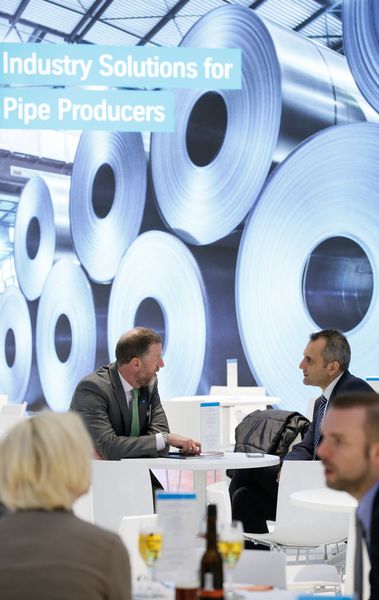 Einblick in die Welt der Rohre bietet die nächste Ausgabe der Messe Tube vom 16. bis 20. April 2018 in Düsseldorf. (Messe Düsseldorf/ctillmann)