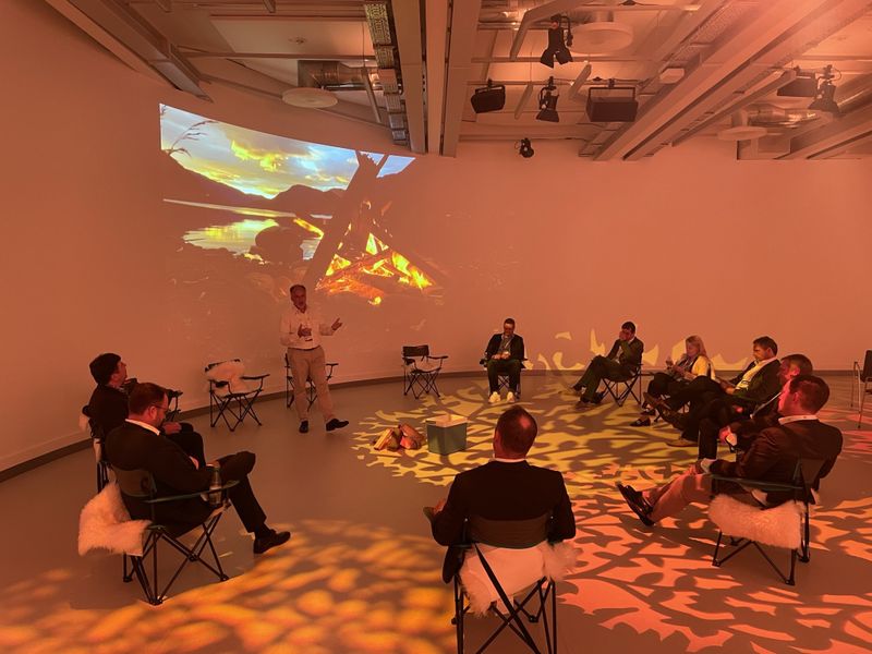 Ein spannendes Campfire hat in diesem Jahr auch Joachim Faulhaber vom TÜV in einer tollen Runde gehalten. (Vogel IT-Medien GmbH)