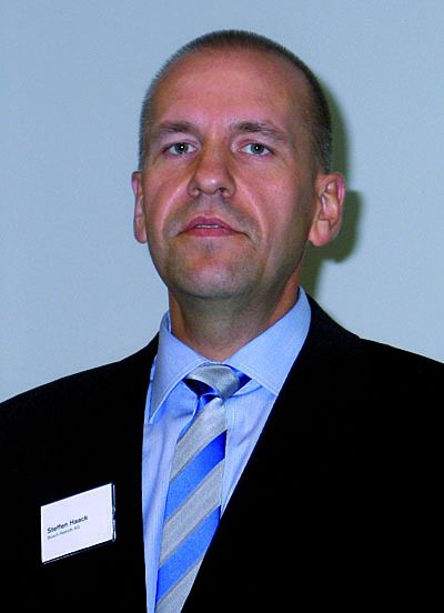 „Wir haben wahrscheinlich die Krise im Werkzeugmaschinenbau noch vor uns.“ Dr. Steffen Haack, Vorsitzender der Geschäftsleitung des Geschäftsbereichs Electric Drives and Controls der Bosch Rexroth AG, Lohr Bild: Schäfer (Archiv: Vogel Business Media)
