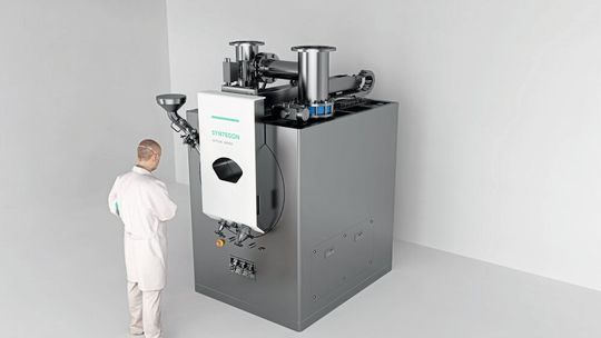Il Sepion 75 amplia la consolidata serie Sepion con una soluzione per la produzione su scala pilota e supporta le aziende farmaceutiche nello sviluppo e nello scale-up.(Immagine: Syntegon)