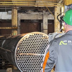 Vollständige Regeneration eines 3 m langen Rohrs in 3 min durch RTC-Reinigung