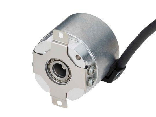 Der Absolutwertgeber Acuro AD 36 von Hengstler eignet sich aufgrund seiner Wiederholgenauigkeit für hochgenaue Anwendungen.(Bild:  Hengstler)