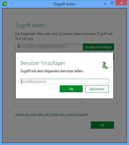 ...es sei denn, sie werden vom Eigentümer zur Nutzung eingeladen. (Bild: Secomba/Srocke)