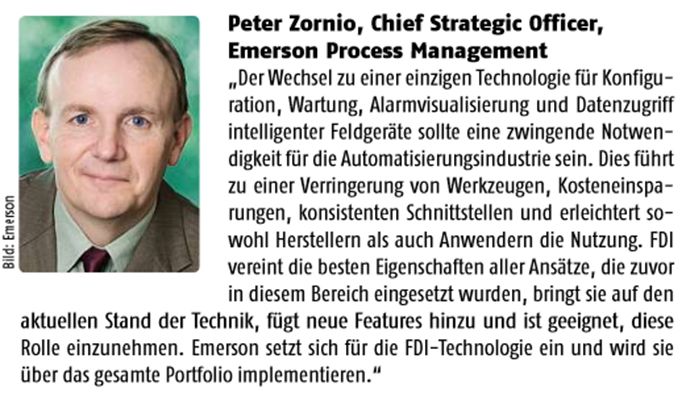Warum FDI die Zukunft gehört... Zitat aus der PROCESS 10 2016 Die Hintergründe und einzelnen Beiträge zu den Zitaten finden Sie im jeweilgen ePaper in unserem Heftarchiv. ePaper-Archiv (Bild: PROCESS)