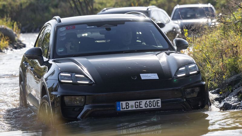 Der neue Macan soll beweisen, dass auch ein elektrischer Porsche mit den Verbrenner-Modellen mehr als nur mithalten kann. (Bild: Porsche)