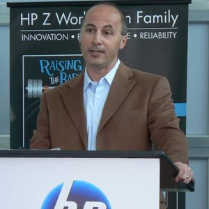 „Performance absolutely matters“: Jim Zafarana, Vice-President und General Manager von HP Workstations stellt die neue Z-Serie vor. Bild: Michel