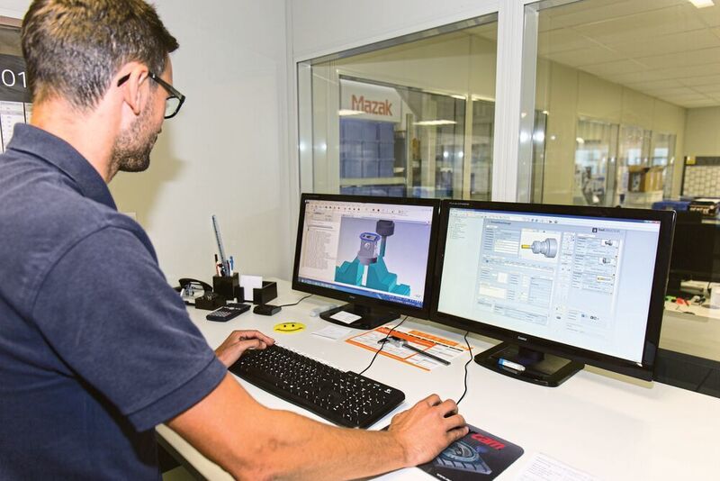 Das CAD/CAM-System Mastercam wurde über den Tooldirector vollkommen in den Digitalisierungsstrang von Armbruster eingebunden. (Coscom)