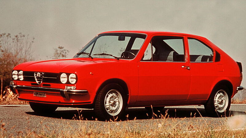 Im Oktober 1971 kam die zweitürige Karosserievariante Alfasud ti auf den Markt. (Alfa Romeo Stellantis)