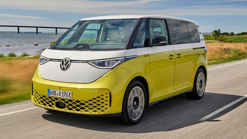 Eine Serienversion des ID Buzz mit hochautomatisierten Funktionen plant VW ab 2025.(Bild:  VW)
