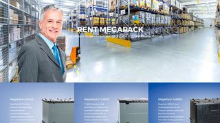 Mit der Rent-Megapack-Website unkompliziert Großladungsträger mieten. (Söhner)