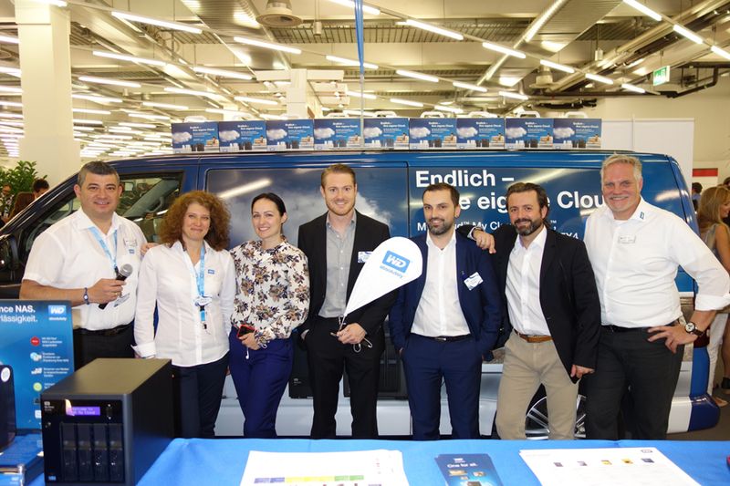 Leider geil! Das WD-Team (Bild: IT-BUSINESS)