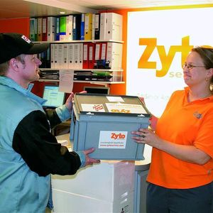 2	 Mehr als 7000 Sendungen werden von GO! für Zytoservice pro Jahr transportiert.