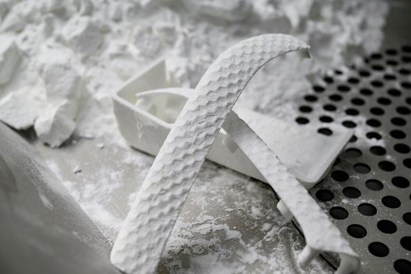 Von Abdeckungen bis zu hochwertigen Dekorteilen: Mit dem 3-D-Drucker soll eine Vielfalt von Innenraumteilen individuell nach Kundenwunsch gefertigt werden können. (Daimler)