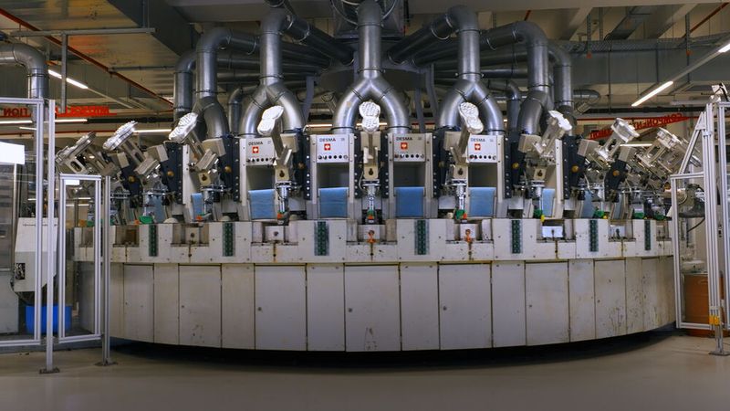 Over 1,700 ABB robots are in use at Desma customers worldwide - including Strauss, a leading manufacturer of protective workwear. (Image:ABB Robotics)