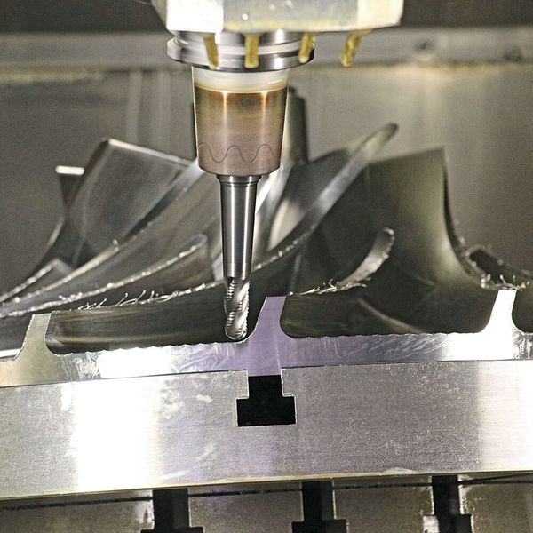 For machining demanding aerospace parts, Präwest uses its own end mills and tool holders from Haimer. (Image:Haimer)