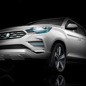Ssangyong gibt auf dem Pariser Salon einen konkreteren Ausblick auf die nächste Rexton-Generation.