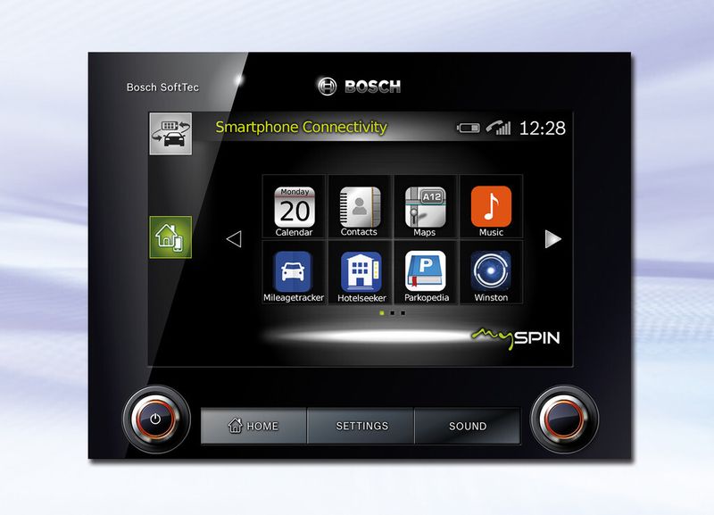 Smartphone-Integration ins Fahrzeug. (Bild: Bosch)