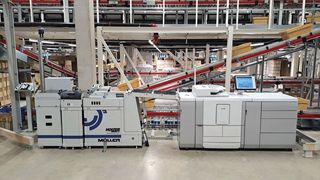 Druckerstraße: Bei Witt zeichnet Canon als Gesamtlösungsanbieter für das Dokumentanhandling verantwortlich. (Bild: Witt)