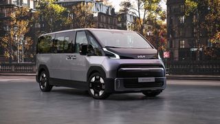 Mit dem neuen PV7 schickt Kia nun einen Transporter mit 800-Volt-Technik ins Rennen. (Bild: Kia)