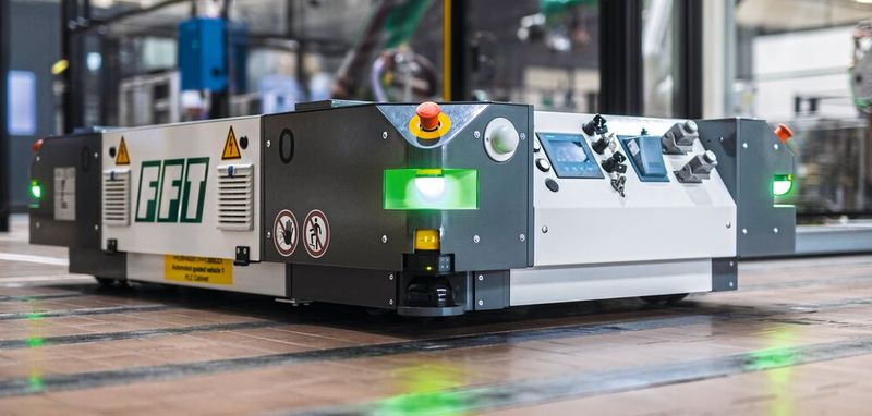 Im FFT igv Agility sind zwei Drehverbindungen des Typs LVA 350 von Franke verbaut (Bild:  Andreas Wegelin)