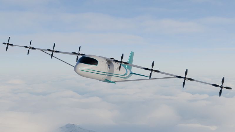 Zenith-Craft (TU Darmstadt) ist ein CS-23-Einpiloten-Flugdemonstrator, entwickelt ,um das „Valley of Death“ zwischen laboratorisch validierten und flugerprobten Hybrid-elektrischen Wasserstoffantrieben zu überbrücken. Im Rumpf sind zwei austauschbare Antriebsarchitekturen integriert: eine LT-PEM-Brennstoffzelle und ein Twin-Turbogenerator mit verteiltem elektrischem Antrieb (Distributed Electric Propulsion, DEP). Das zentrale Forschungsziel ist die Frage, ob differenzieller Schub über die Spannweite eines DEP-Systems die konventionelle Seitenruderwirkung ersetzen kann – und damit eine Reduktion der Seitenleitwerksfläche durch ein teleskopierbares, verkleinertes Seitenleitwerk ermöglicht.  (Bild: TU Darmstadt/ZenithCraft)