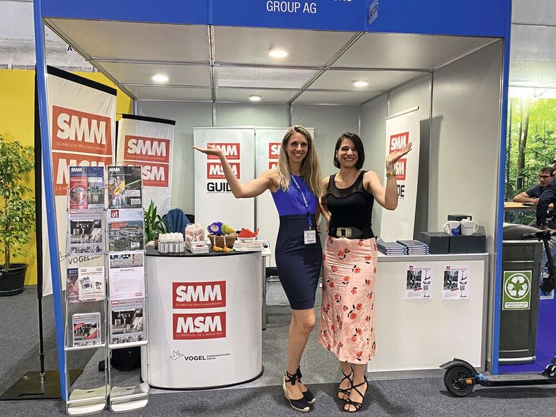 L'équipe de Vogel Communications était également présente à l'EPHJ 2023. (Source : Marina Hofstetter)