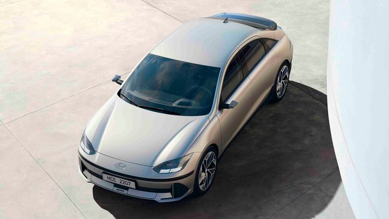 Anfang 2023 startet der Hyundai Ioniq 6 in Deutschland.(Bild:  Hyundai)