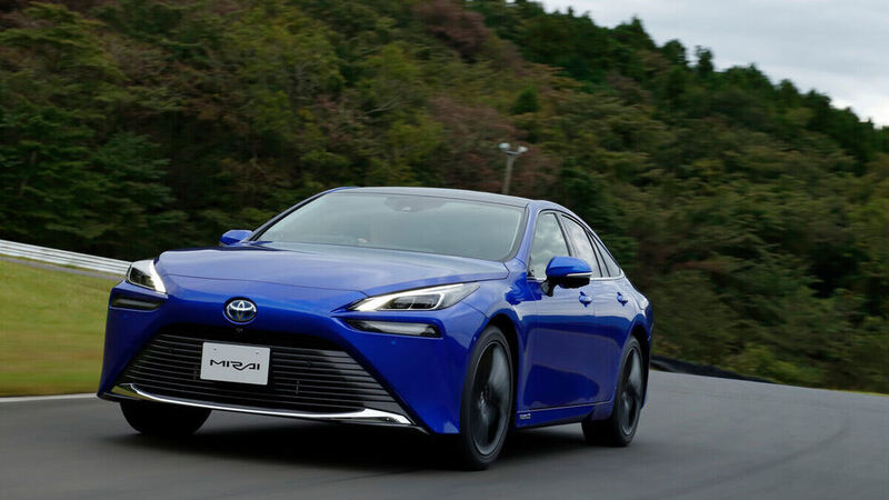 Toyota legt das Wasserstoffauto Mirai neu auf. (Toyota)